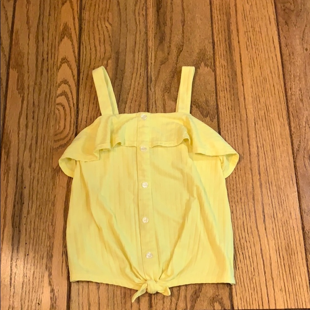 Girl’s Tank Top - Yellow - Size 6/6x
